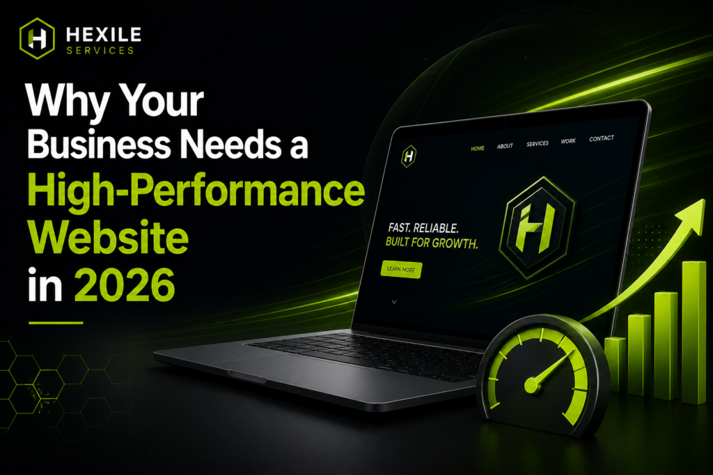 Why Your Business Needs a High-Performance Website in 2026