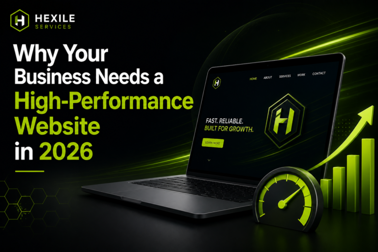 Why Your Business Needs a High-Performance Website in 2026
